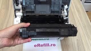 Replacing cartridge toner from HP LaserJet Pro M15 M15W