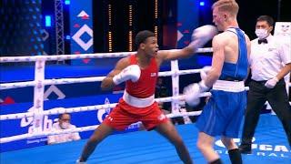 Day 8 (67kg) JONES Omari (USA) vs  SKOGHEIM Martin (NOR) | AIBA WCHs 2021