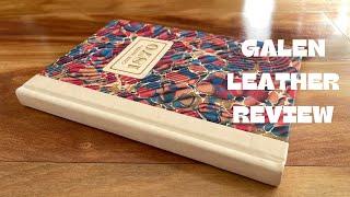 Galen Leather 1870 Marbled Notebook Review + Tomoe River Update!!