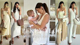 WEEKLY VLOG MUM LIFE & SUMMER/AUTUMN HAUL | MANGO & OTHER STORIES ASOS