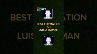 Best Formation  For Luis A Roman ||  Best Possession Game Formation ️ #efootball #viral #shorts