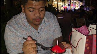 Disney Springs 2024 | Trying Amorette's For the First Time, Captain Sprinkles Violet Sake Drink