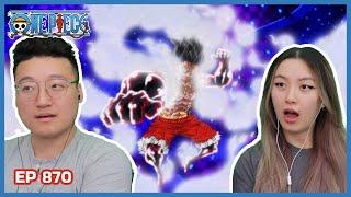 GEAR 4TH SNAKE MAN!  | One Piece Episode 870 Couples Reaction & Discussion