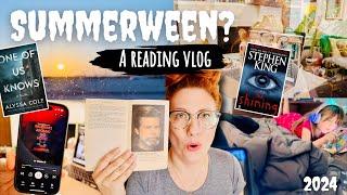 Summerween? A Reading Vlog! New Thriller/Horror Books and finally reading The Shining!