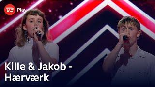 Kille & Jakob synger ’Hærværk’ - Peter Sommer (6 Chair Challenge) | X Factor 2025 | TV 2