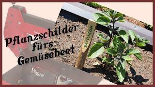Pflanzschilder selber machen