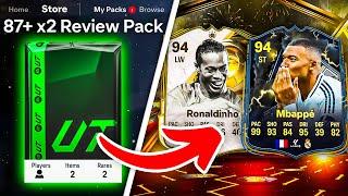 87+ x2 SEASON 2 & 3 REVIEW PACKS!  FC 25 Ultimate Team