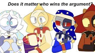Does it matter who wins the argument? // (S.A.M.S edition) Inspired by Bernice Doodles// (very lazy)