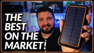 The Best Solar Charger Power Bank Review 2019!