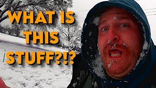 Texans React to Snow | Scary Stuff... SNOW DAY!