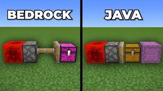 45 Perbedaan Minecraft JAVA dan BEDROCK