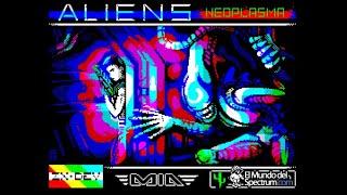 Alien Neoplasma - ZX Spectrum - Captured from Real hardware