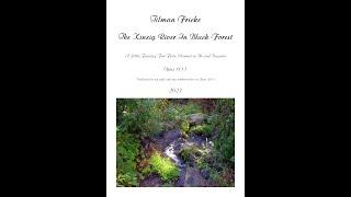 The Kinzig River In Black Forest (2023) score video Op. 11.1.1