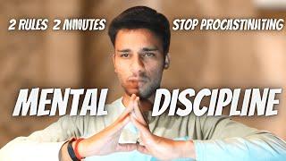 Stop Procastinating ! || Two 2 min Rules to become more productive || Learn to control your mind