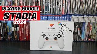 TRYING TO PLAY GOOGLE STADIA IN 2024