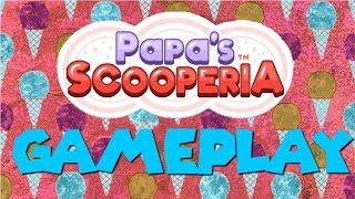 Papa's Scooperia Gameplay