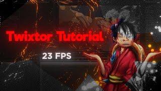 [4K] Twixtor Tutorial - 23,976 FPS (English)