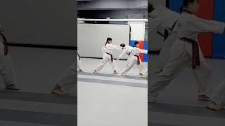 태권한류이천관 #김아영화이팅 태권체조 품새 이천 송정동 라온태권도 선수단