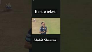 best wicket Mohit Sharma power // #hiphop #mcstan #music #csk #ipl2025 #reels #song #viralvideo
