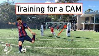 Central Attacking Midfielder (CAM) Drill | Joner Football