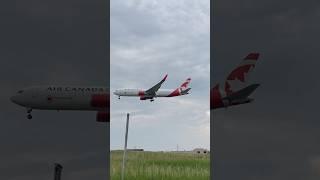 Air Canada rouge Cargo landing at YYZ Toronto Pearson Airport