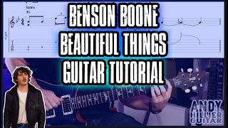 Benson Boone - Beautiful Things Guitar Tutorial Lesson