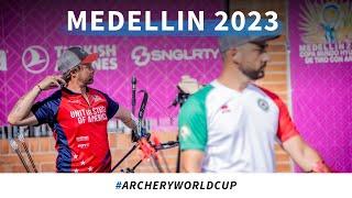 Mauro Nespoli v Brady Ellison – recurve men semifinal 1 | Medellin 2023 World Cup S3