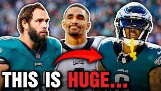 Eagles Get MASSIVE Dallas Goedert Update!  DeVonta Smith RETURN Incoming? + Hurts MVP Case!