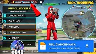 FREE FIRE DIAMOND HACK || FREE FIRE NEW MOD MENU OB48 || UNLIMITED DIAMOND SCRIPT MOD APK 2025