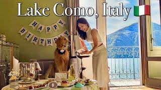  My DOG celebrates in Lake COMO l Italian mom’s PASTA: NONNA’s special recipe for Bagel!