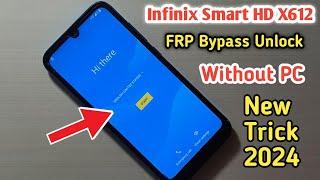 infinix smart HD frp bypass 2024 | Infinix SMART HD x612B FRP BYPASS Without Pc Google Lock Bypass