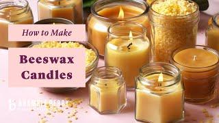 Beeswax Candle Tutorial - Learn From An Expert Candlemaker | BrambleBerry.com