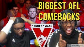 British Guy reacts to Sydney Swans BIGGEST COMEBACK...(AFL)