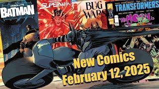 Bagged & Boarded 24: New Comics February 12, 2025 (Absolute Batman 5, Transformers 17, Bug Wars #1)