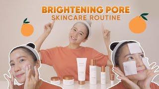 innisfree Brightening Pore Skincare Routine #inniTips