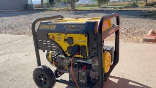 Champion Generator 11500/9200w - 9 Month Update and Review