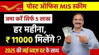 Post Office Monthly Income Scheme 2025 | Post Office MIS Scheme 2025 | Monthly Income Scheme