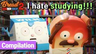 BreadBarbershop | If You Don't Wanna Study, WATCH THIS! | english/animation/dessert/cartoon