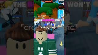 creepy Roblox game with bots and crazy music /100 player musical chairs #roblox #rblx #edit #trend