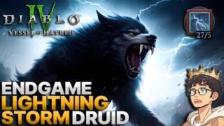 ULTIMATE LIGHTNING STORM!Diablo 4 Season 6 Endgame Druid Build Guide