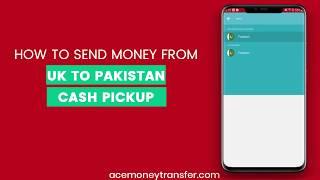 How to Send Money Online | UK to Pakistan | Cash Pickup | ACE Money Transfer