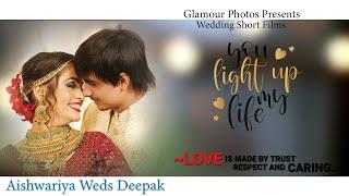 Best Sindhi Wedding Film I Aishwariya weds  Deepak I Filmed By Glamour Photos