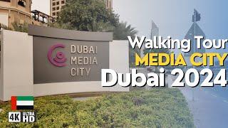 Ramadan 2024: Dubai Media City 4K - A Guided Walkthrough!