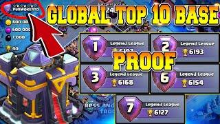 TOP 10 Best TH15 LEGEND BASE LINKS at +6000 Trophies in 2023 | Clash of Clans Base Layouts