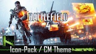 Battlefield 4 Android Icon Pack and CM/AOKP Theme