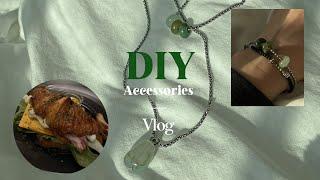 How to make DIY Necklace and bracelet | Dongdaemun Beads Market VLOG | TIFFF Cafe