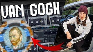 Making custom beats like VAN GOGH!  | Making trap beats in Reaper