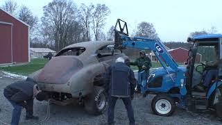 Car Nuts Put the Body of the1949 Chevrolet Gasser on the Frame