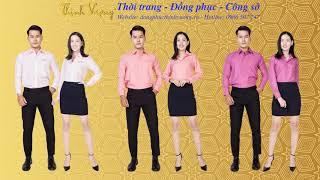 dong phuc ao so mi nam tay dai cong so cao cap dongphucthinhvuong com video cap ao so mi