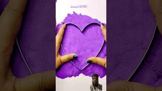 Sand satisfied  #satisfying #sand #kineticsand #sandisfying #relaxing #sandcutting #purple #shorts